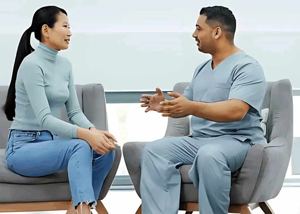 The New Jersey Acupuncture Society. a doctor and advocate speaking.
