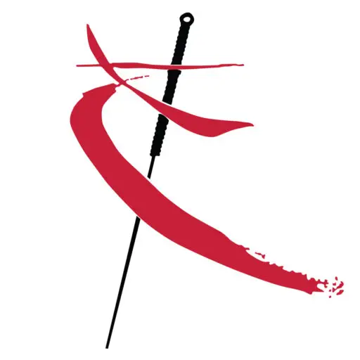The Eastern School of Acupuncture & Traditional Medicine Needle Logo